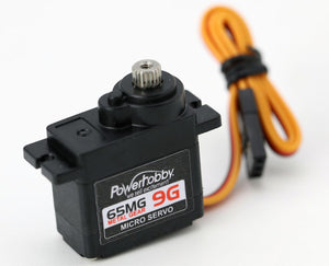 Powerhobby 65MG Metal Gear Digital 9G Micro Servo 11sec/30oz @ 6.0v