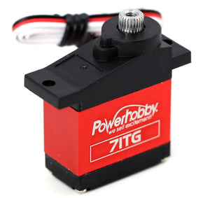 Powerhobby 71TG High Torque 9g Aluminum Titanium Gear Digital Micro Servo 52OZ