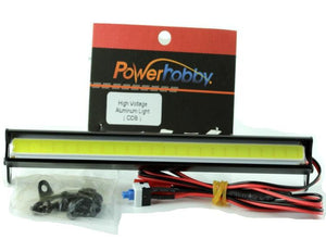 Powerhobby High Voltage Aluminum RC 154mm 6" COB Light Bar