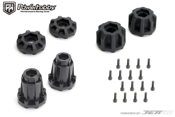 Powerhobby 1/8 SMT 4.0 Wasteland Belted Mounted Tires (2) 17MM