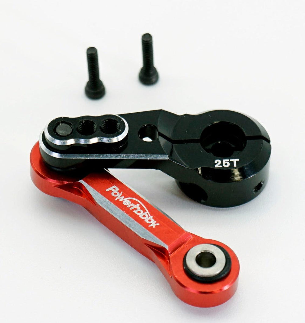 Powerhobby Aluminum Fixed Link Steering 25T Arm Arrma Kraton Outcast Senton