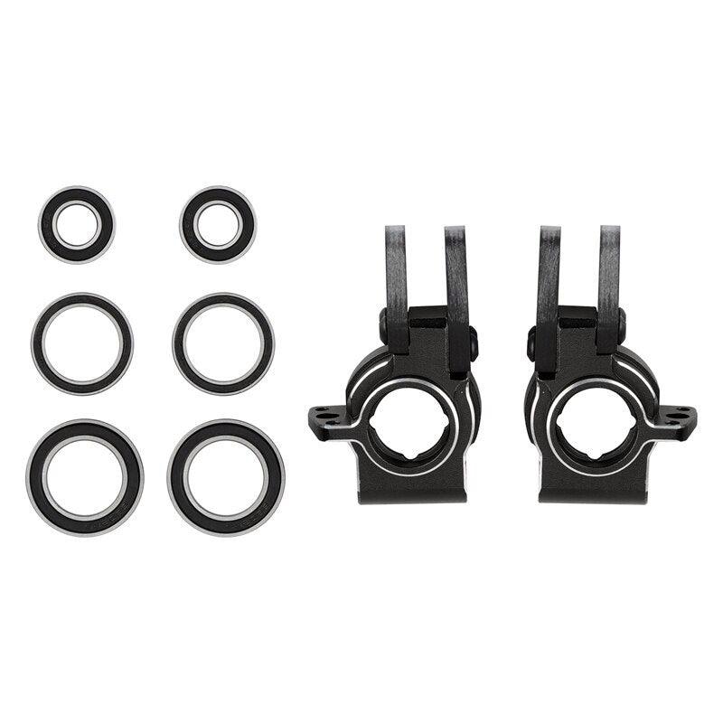 Powerhobby Aluminum Rear Hubs Hd Bearings Arrma Kraton Talion Typhon