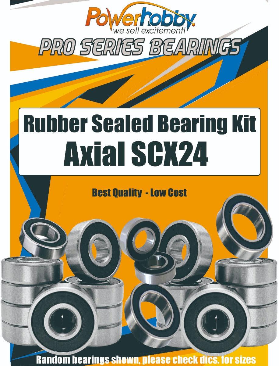 PowerHobby Pro Series Rubber Sealed Bearing Kit Axial SCX24 C10 Jeep Deadbolt