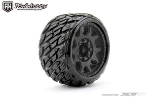 Powerhobby 1/8 SGT 3.8 Rockform Belted Mounted Tires (2) 17MM Low Profile
