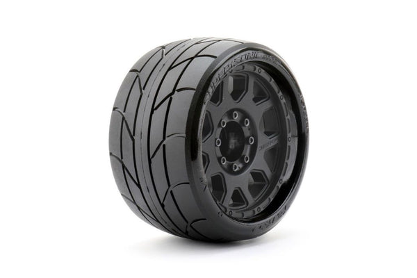 Power Hobby 1/8 SGT 3.8 Super Sonic Belted Mounted Tires w/ Removable Hex