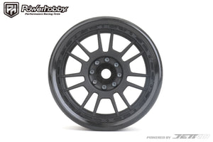 Powerhobby 1/8 MT 4.0 Phoenix Belted Mounted Tires w Removable Hex Wheels (2)