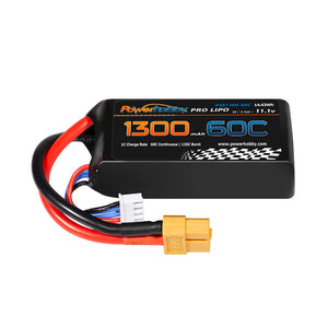 Powerhobby 3s 1300MAH 50C Lipo Battery w XT60 Plug