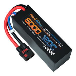 Powerhobby 4s 15.2v 6000MAH 120C Graphene + HV Lipo Battery QS8 Plug Hard Case 8AWG