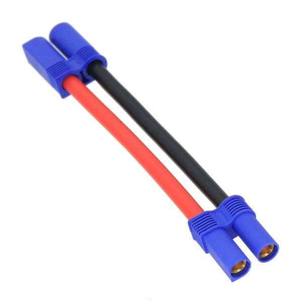 Powerhobby Series Harness: EC5 Female TO 2 EC5 Male 10AWG Wire 4"