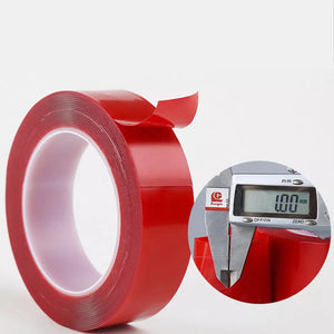 Powerhobby Double Sided Clear Servo Tape 10 Foot ROLL (25mm x 3m) 10'