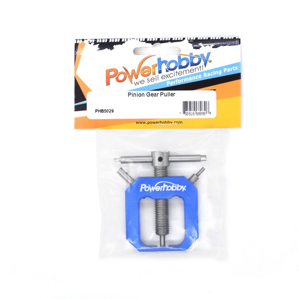 Powerhobby Pinion Gear Remover 1/8 1/10 Blue