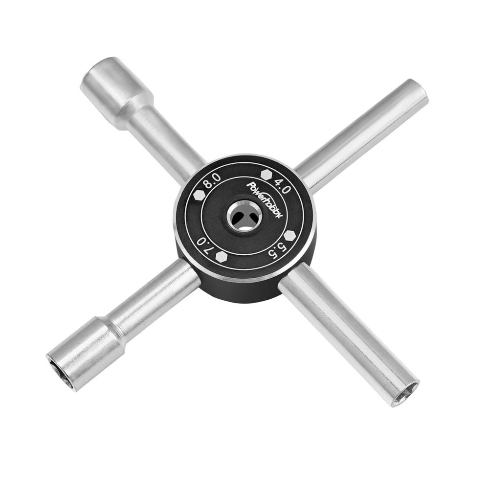 Powerhobby Cross Wrench 4MM 5.5MM 7.0MM 8.0MM
