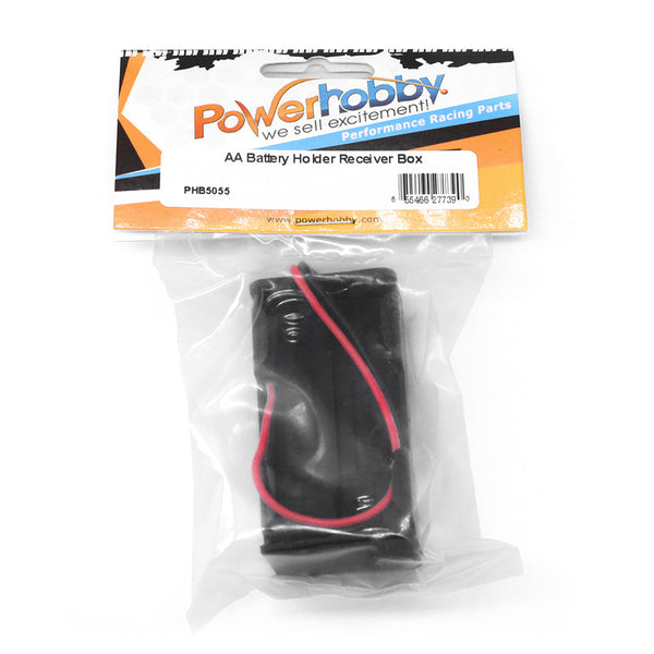 Powerhobby AA Battery Holder Receiver Box