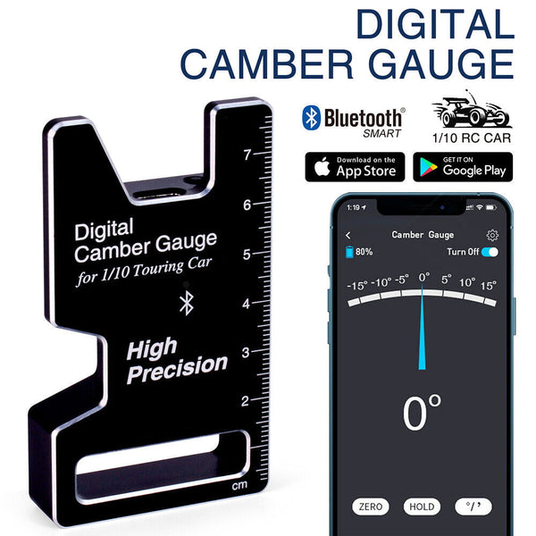 Powerhobby Digital Bluetooth Camber Gauge