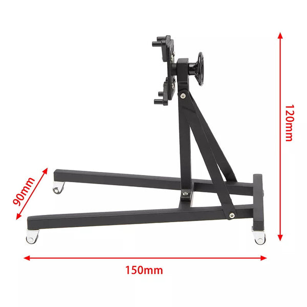 Powerhobby 1/10 Simulation Model Car Garage Series Engine Stand Work Stand Black