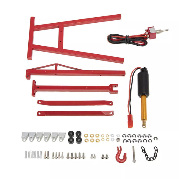 Powerhobby Simulation Garage Series Engine Hoist Shop Crane Hoist Lift Red: RC