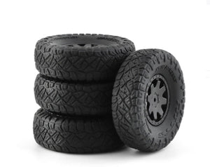 Powerhobby Plastic Rubber Tires (4) Kyosho MINI-Z Jeep Wrangler Unlimited Rubicon