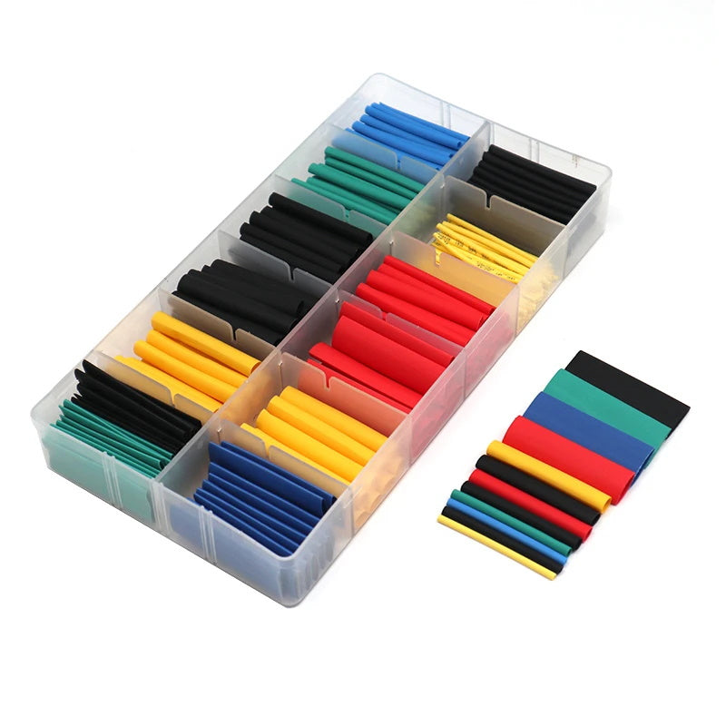 Powerhobby 280 Pieces Colored Heat Shrink Tube Kit w Box