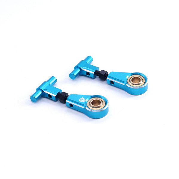 Powerhobby Aluminum Adjustable Front Upper Arm Set Tamiya TT02