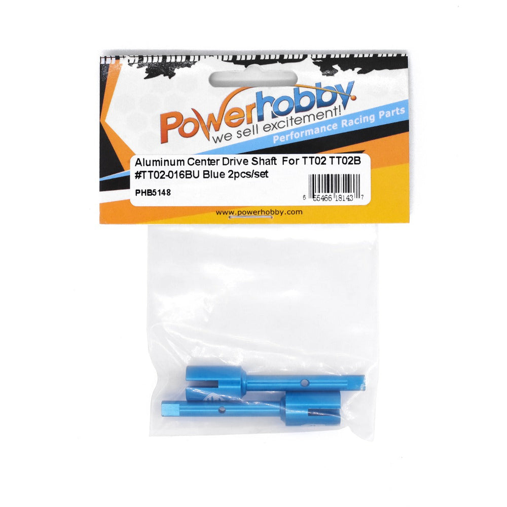 Powerhobby Aluminum Center Drive Shaft Tamiya TT02 (2)