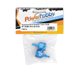 Powerhobby Aluminum Short Drive Shaft Tamiya TT01 / TT02 (2)