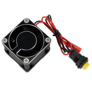 Powerhobby 4028 ESC Cooling Fan Hobbywing MAX6 MAX8 Arrma 6S Firma Silver
