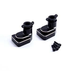 Powerhobby Brass Rear Axle Carriers AXIAL UTB18 Capra Black