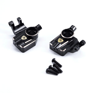 Powerhobby Brass Portal Steering Knuckles AXIAL UTB18 Capra Black