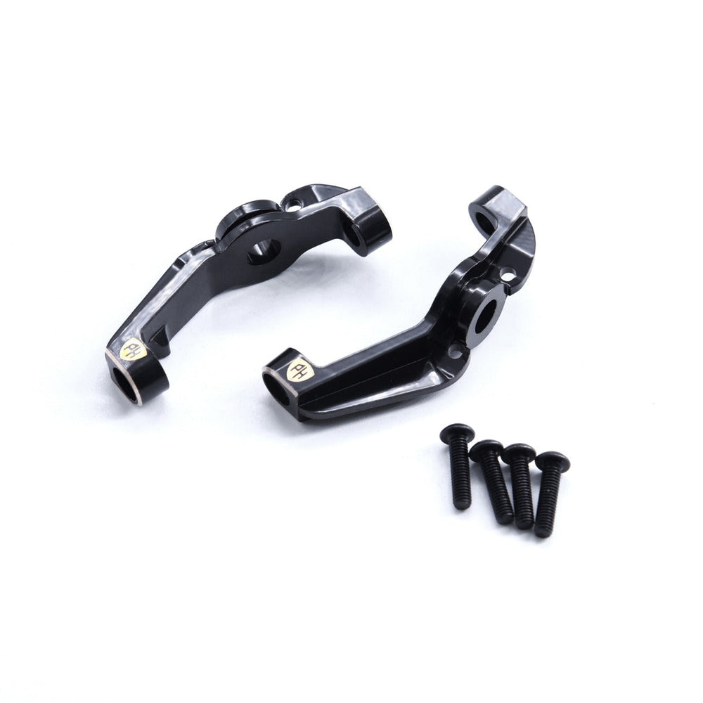 Powerhobby Brass C-hubs Front Portal Axle AXIAL UTB18 Capra Black
