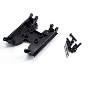 Powerhobby Aluminum Gear Box Skid Plate Axial 1/18 Capra UTB18 Black