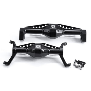 Powerhobby Aluminum Front & Rear Axles Axial 1/18 Capra UTB18 Black