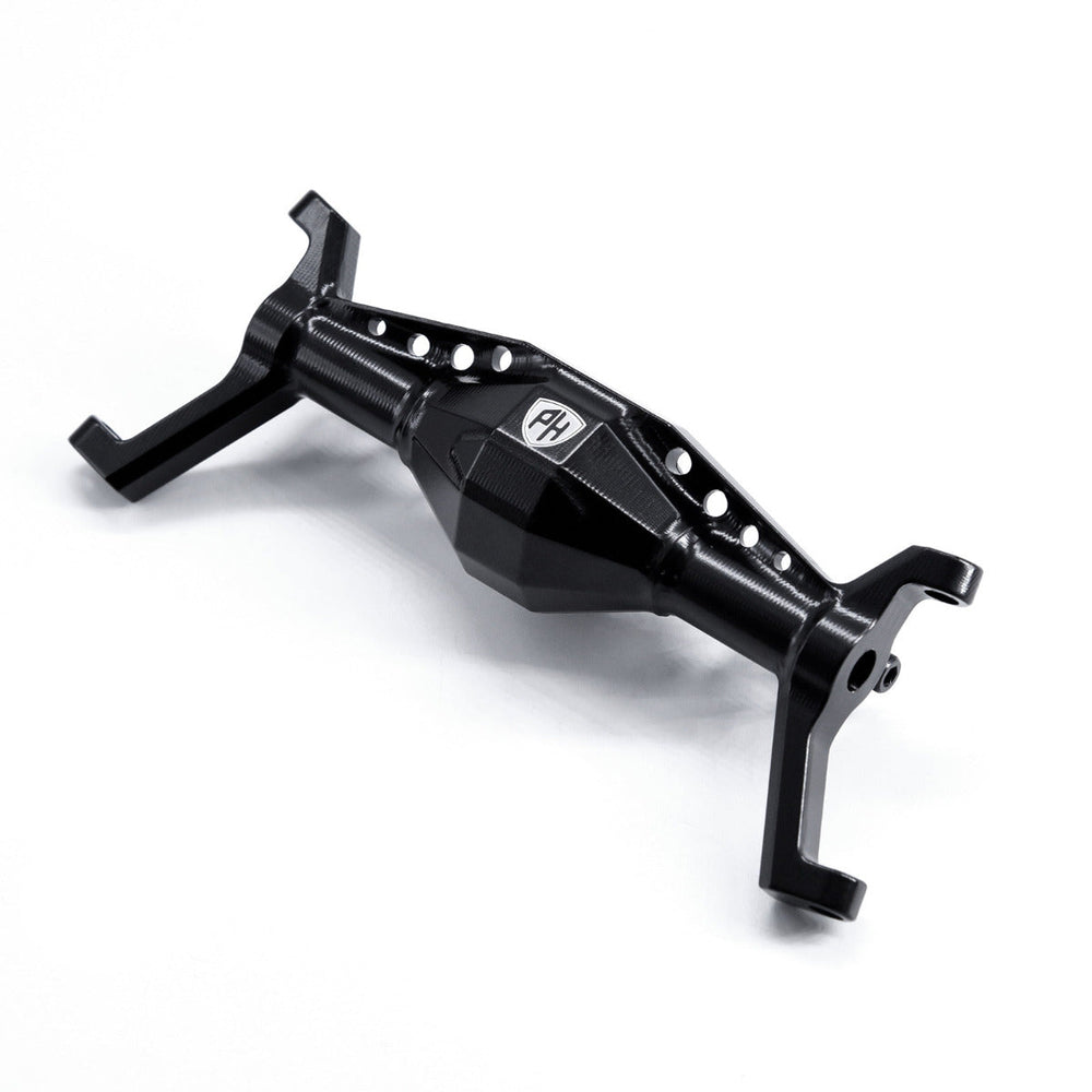 Powerhobby Aluminum Front & Rear Axles Axial 1/18 Capra UTB18 Black