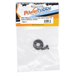Powerhobby Metal Differential Pionion Gear 13T/27T Axial 1/18 Capra UTB18