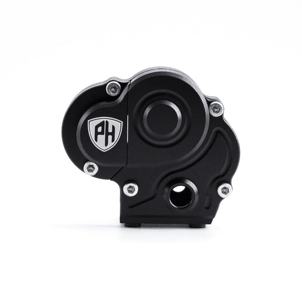 Powerhobby Aluminum Gearbox Case Axial 1/18 Capra UTB18 Black