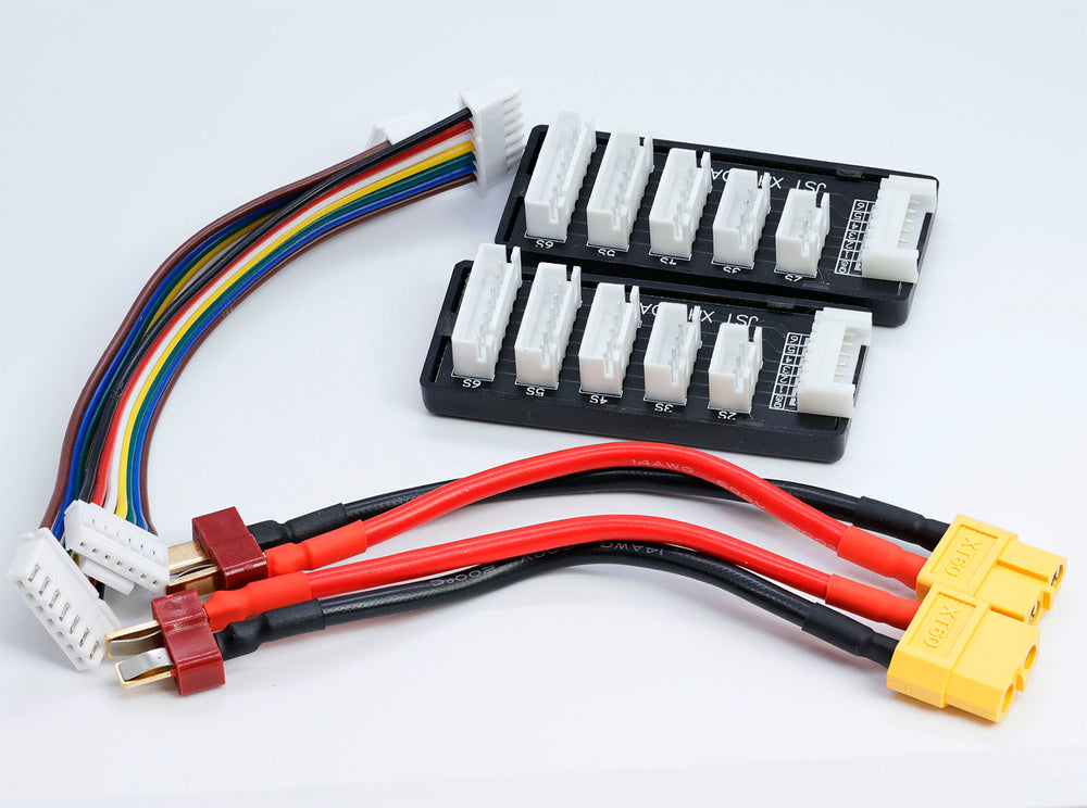 Powerhobby 2S-6S JST-XH Balance charger Board *2+ XT60 Female to XT60 Male*2