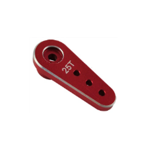 Powerhobby Aluminum Servo Horn 25T Red 32MM