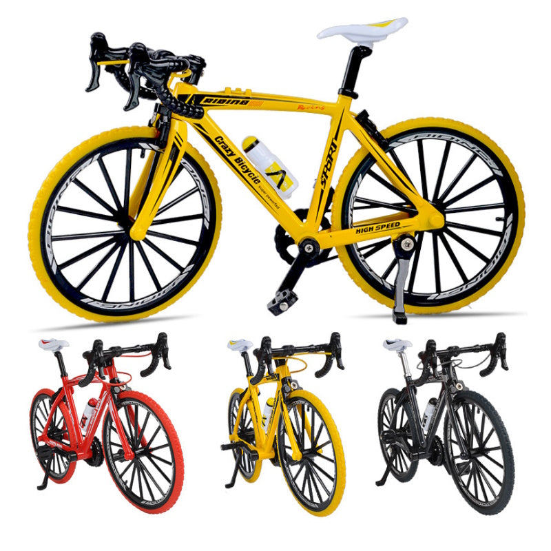 Powerhobby 1:8 Decoration Bike 20x12cm YELLOW Crawler Accessories