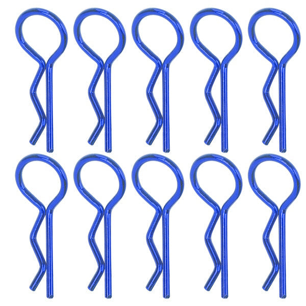 Powerhobby Large Body Clips (10) Axial SCX6 Blue