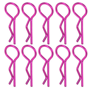 Powerhobby Large Body Clips (10) Axial SCX6 Purple