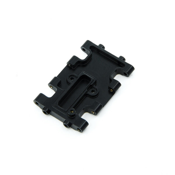 Powerhobby Brass Chassis Skid Plate Black Axial 1/24 AX24