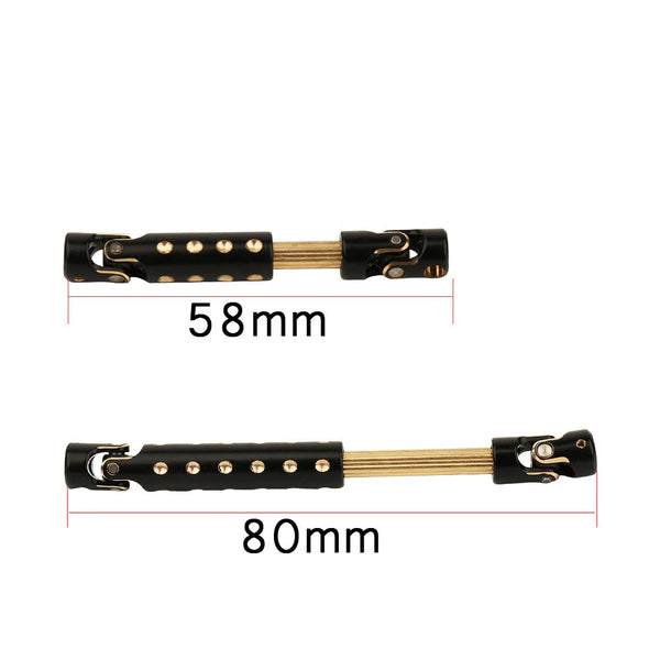 Powerhobby Brass Black Drive Shaft Axial SCX24 Chevrolet C10
