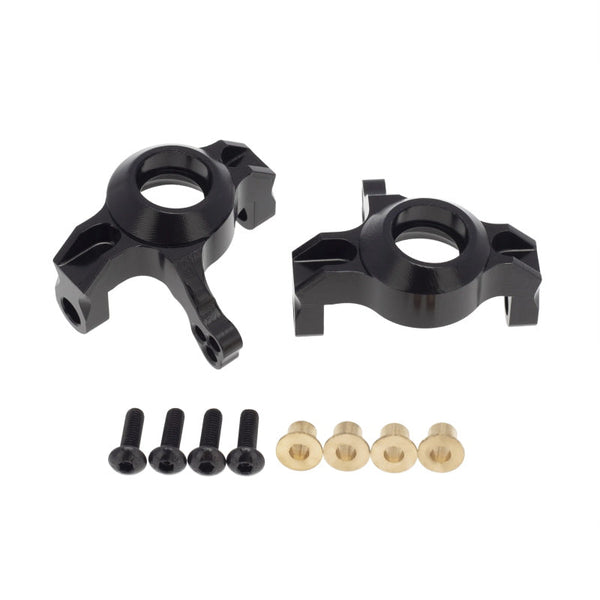 Powerhobby Aluminum Steering Knuckles Black Axial RR10 Wraith