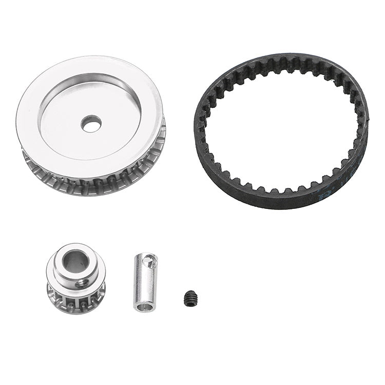 Powerhobby 12T 30T Gearbox Belt Drive Gear Set Silver FOR Traxxas TRX-4 TRX-6