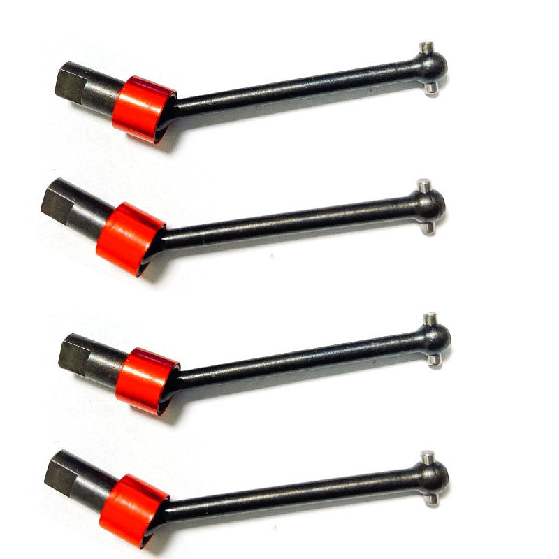 Powerhobby Aluminum Front & Rear CVD (4) FOR Traxxas 1/18 LATRAX Teton Red