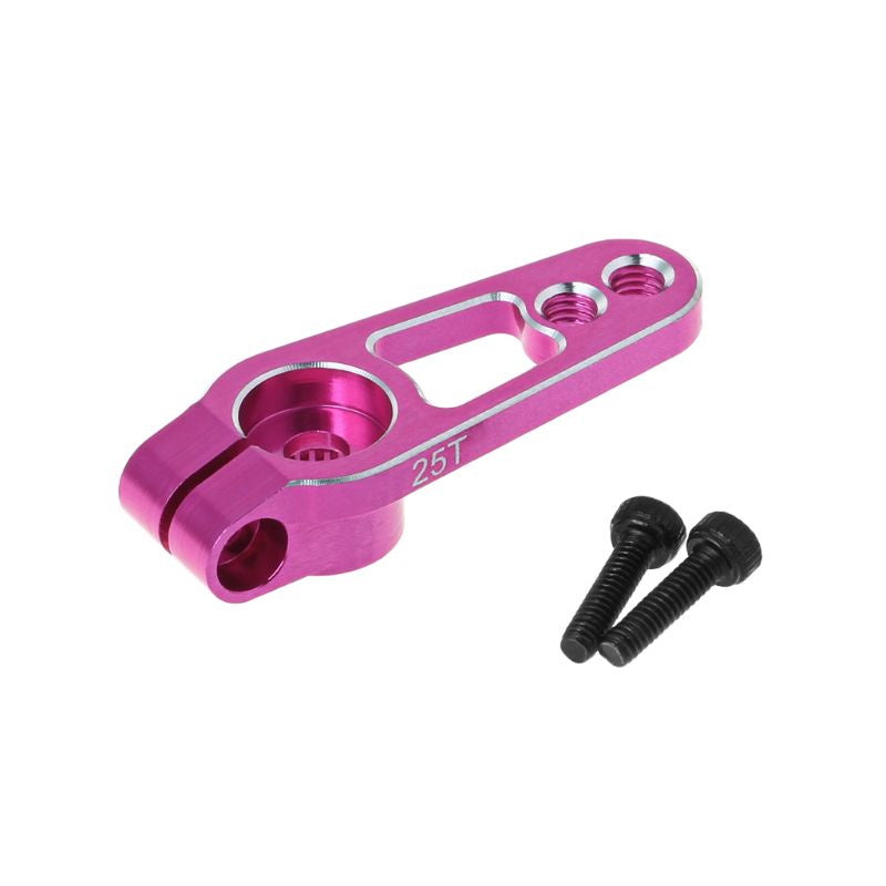 Powerhobby Aluminum 25T Servo Horn Arms 25 Teeth Spline M3 Clamp Pink