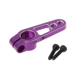 Powerhobby Aluminum 25T Servo Horn Arms 25 Teeth Spline M3 Clamp Purple