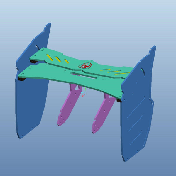 Powerhobby Carbon Fiber Rear Wing Arrma Limitless