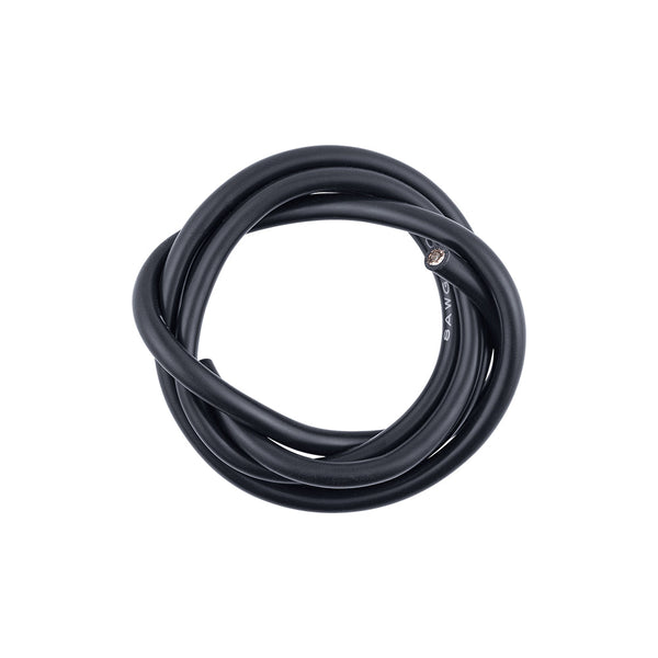 Powerhobby 8AWG RC Silicone Hookup Wire Black 1 Meter