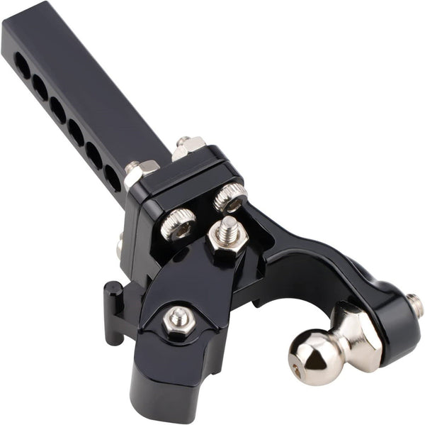 Powerhobby Rescue Tow Trailer Hook Hitch Black 1/10 Crawler