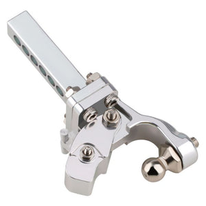 Power Hobby Rescue Tow Trailer Hook Hitch, Silver, 1/10 Crawler